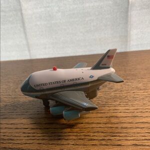 United States of America Toy Airplane - Gray and Blue